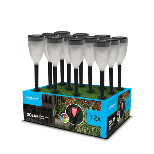Modee Lighting Ηλιακό Φωτιστικό Κήπου GS036 LED RGB 2 Modee Lighting Ηλιακό Φωτιστικό Κήπου GS036 LED RGB - Image 2