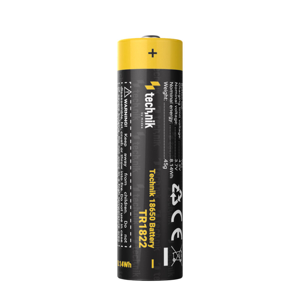 Technik Επαναφορτιζόμενη Μπαταρία 18650 TR1822 2200mAh 3,7V B1 2 Technik Επαναφορτιζόμενη Μπαταρία 18650 TR1822 2200mAh 3,7V B1 - Image 2