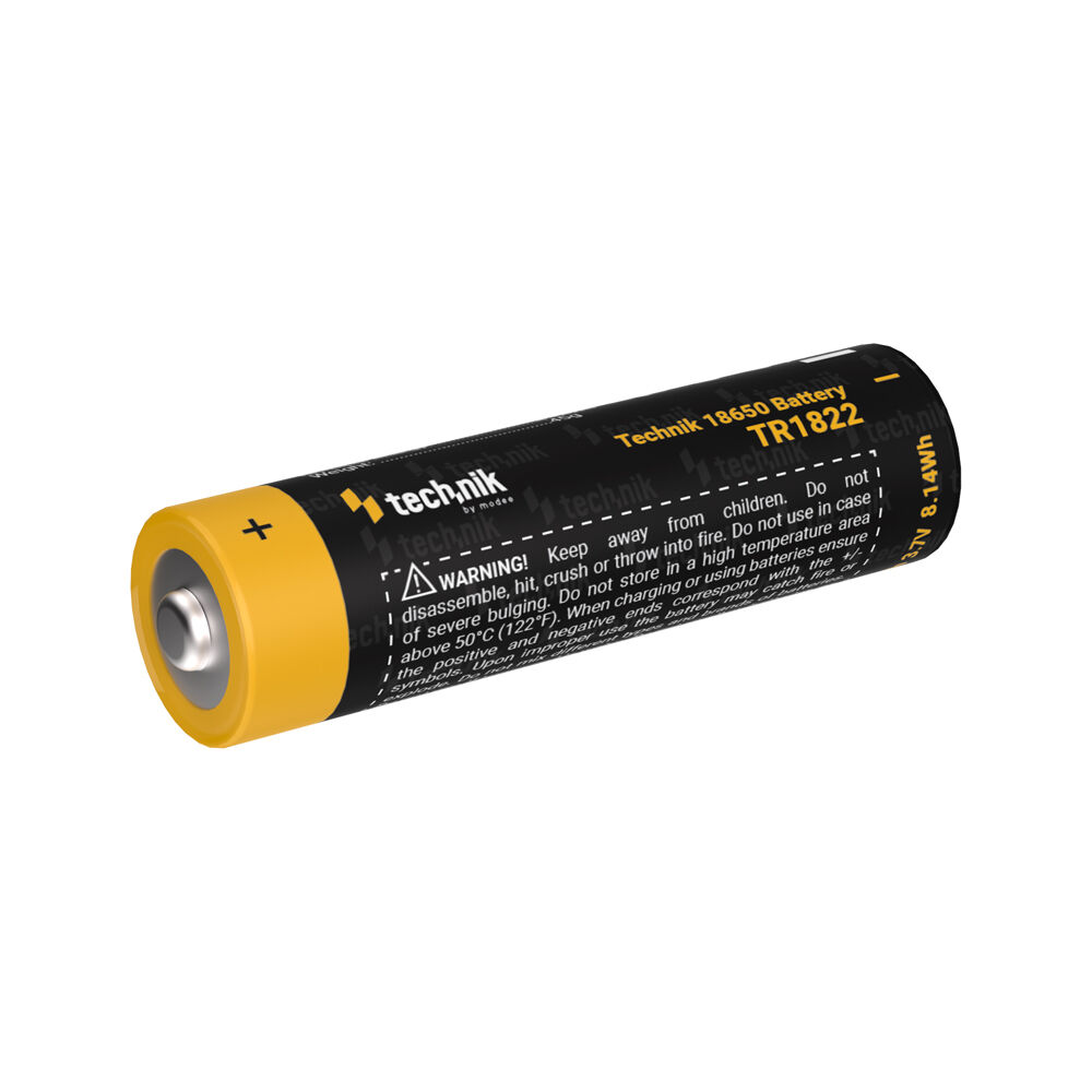 Technik Επαναφορτιζόμενη Μπαταρία 18650 TR1822 2200mAh 3,7V B1 3 Technik Επαναφορτιζόμενη Μπαταρία 18650 TR1822 2200mAh 3,7V B1 - Image 3
