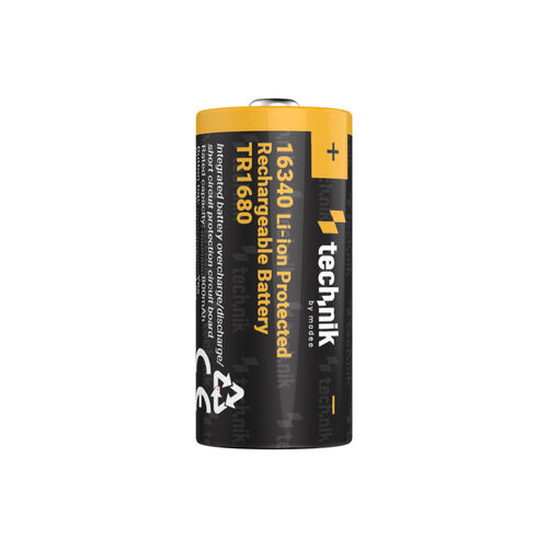 Technik Επαναφορτιζόμενη Μπαταρία 16340 RCR123 TR1680 800mAh 3,7V B1 2 Technik Επαναφορτιζόμενη Μπαταρία 16340 RCR123 TR1680 800mAh 3,7V B1 - Image 2