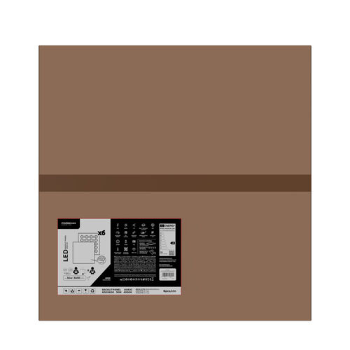Modee Lighting LED Πάνελ BackLit 600×600 mm 36W 4000K UGR22 6τμχ 4 Modee Lighting LED Πάνελ BackLit 600×600 mm 36W 4000K UGR22 6τμχ - Image 4