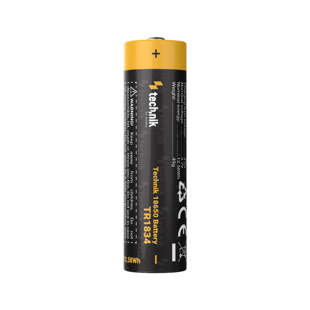 Technik Επανφορτιζόμενη Μπαταρία 18650 TR1834 3400mAh 3.7V B1 2 Technik Επανφορτιζόμενη Μπαταρία 18650 TR1834 3400mAh 3.7V B1 - Image 2