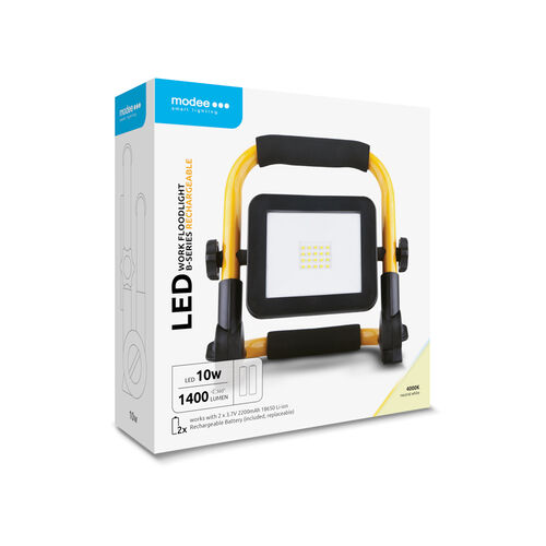Modee LED Προβολέας εργασίας 10W 120° 4000K 4400mAh 2 Modee LED Προβολέας εργασίας 10W 120° 4000K 4400mAh - Image 2