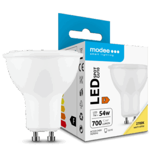 Modee Lighting LED Spot Λαμπτήρας 7W GU10 2700K ERP