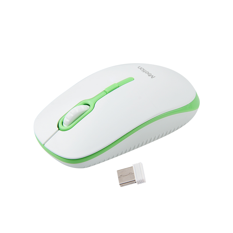 Meetion MT-R547 Ασύρματο Ποντίκι 2.4G Άσπρο & Πράσινο 3 Meetion MT-R547 Ασύρματο Ποντίκι 2.4G Άσπρο & Πράσινο - Image 3
