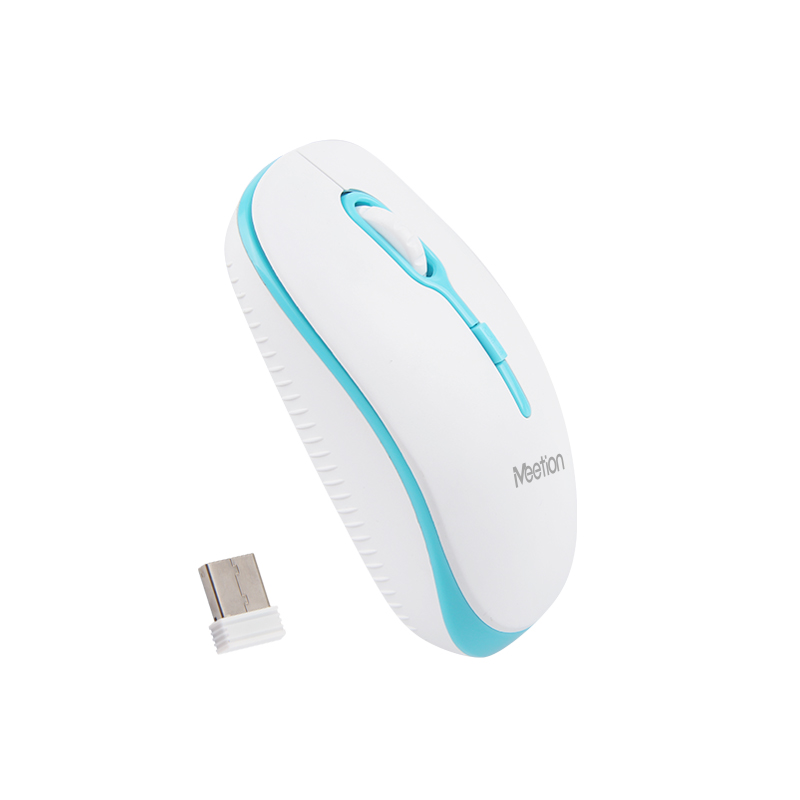 Meetion MT-R547 Ασύρματο Ποντίκι 2.4G Άσπρο & Μπλέ 2 Meetion MT-R547 Ασύρματο Ποντίκι 2.4G Άσπρο & Μπλέ - Image 2