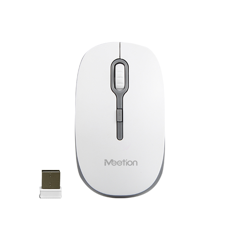 Meetion MT-R547 2.4G Ασύρματο Ποντίκι / Άσπρο + Γκρι 1 Meetion MT-R547 2.4G Ασύρματο Ποντίκι / Άσπρο + Γκρι