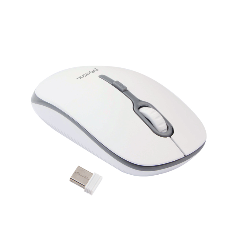 Meetion MT-R547 2.4G Ασύρματο Ποντίκι / Άσπρο + Γκρι 4 Meetion MT-R547 2.4G Ασύρματο Ποντίκι / Άσπρο + Γκρι - Image 4