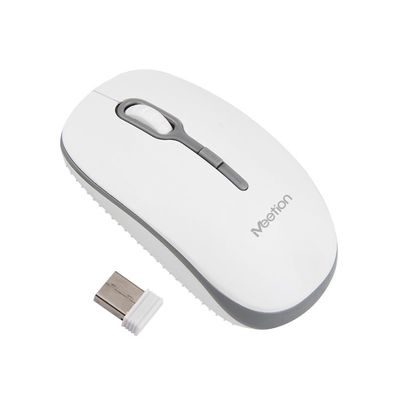 Meetion MT-R547 2.4G Ασύρματο Ποντίκι / Άσπρο + Γκρι 6 Meetion MT-R547 2.4G Ασύρματο Ποντίκι / Άσπρο + Γκρι - Image 6