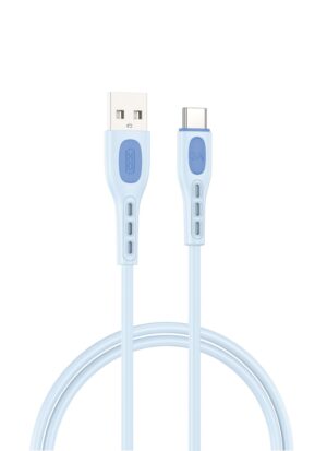 XO NB280 Καλώδιο δεδομένων Type-C 1M 3A Μπλε