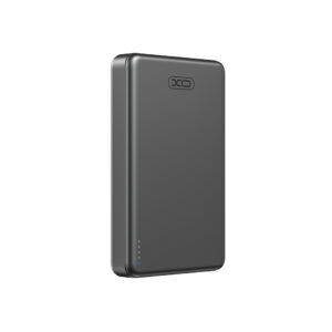 XO PR296 Powerbank Ταχείας Φόρτισης Μεταλικό με Μαγνήτη 10.000mAh Γκρι