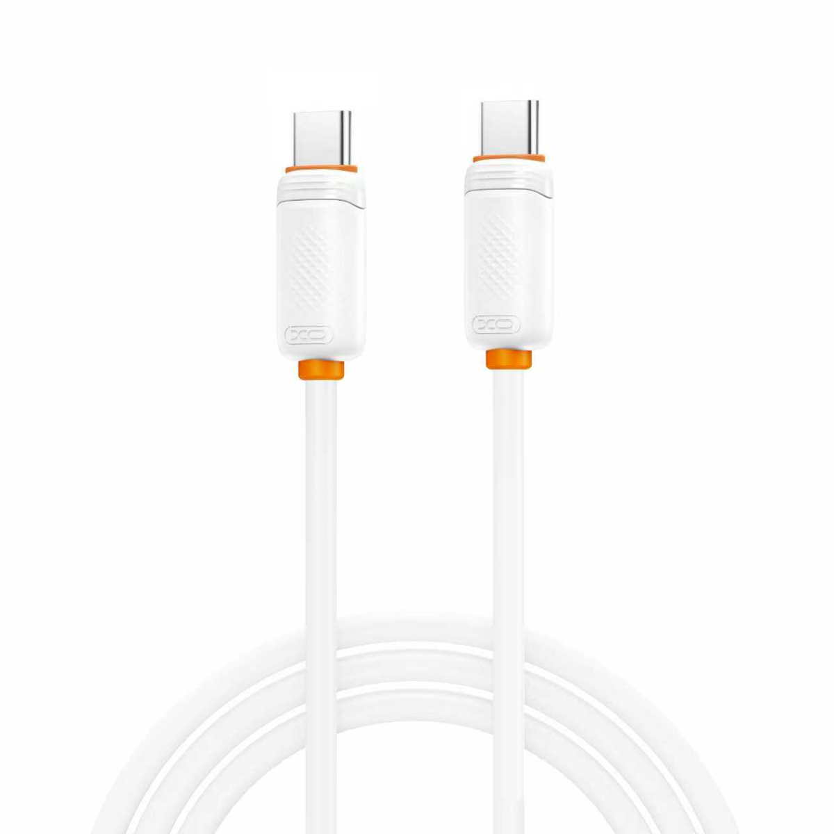 XO NB-Q302B Καλώδιο Φόρτισης & Μεταφοράς Δεδομένων Type-C σε Type-C 60W Λευκό 1m 1 XO NB-Q302B Καλώδιο Φόρτισης & Μεταφοράς Δεδομένων Type-C σε Type-C 60W Λευκό 1m