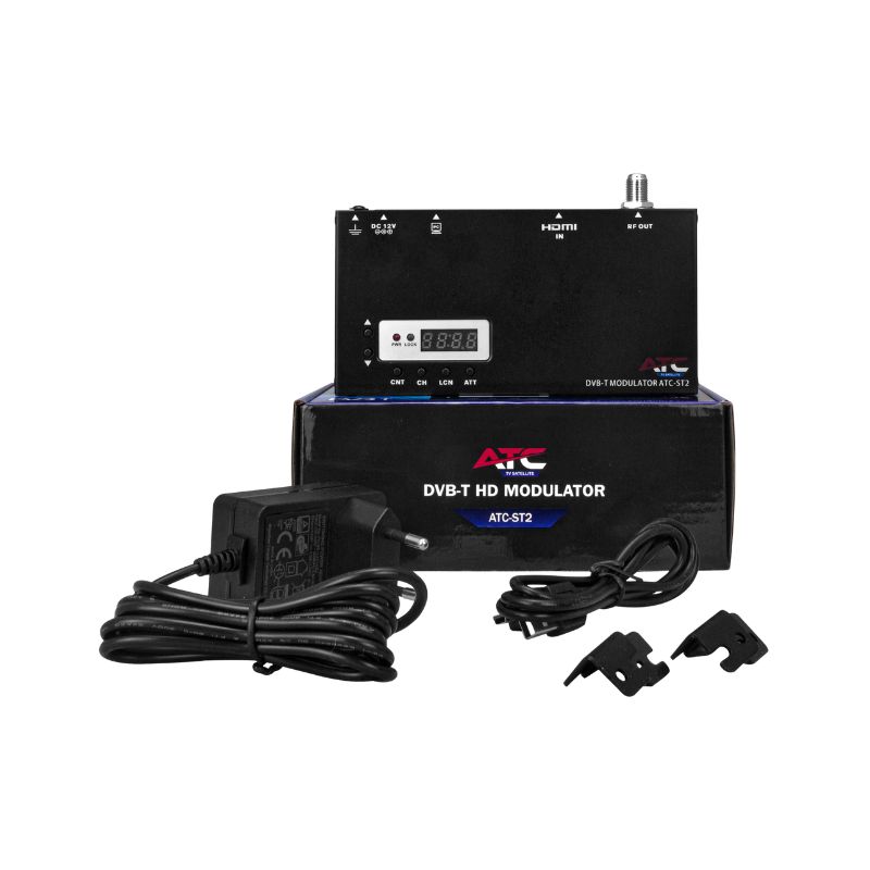 ATC-ST2 DVB-T Διαμορφωτής HD 2 ATC-ST2 DVB-T Διαμορφωτής HD - Image 2