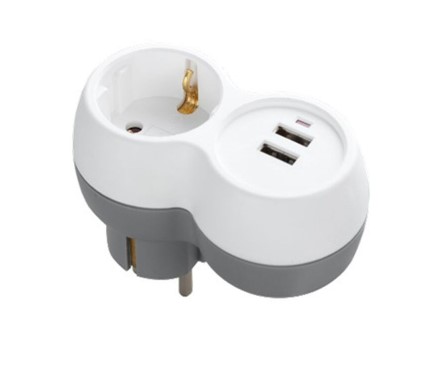 Technik Professional Πρίζα 1 Θέση + 2 USB-A 16A 1 Technik Professional Πρίζα 1 Θέση + 2 USB-A 16A