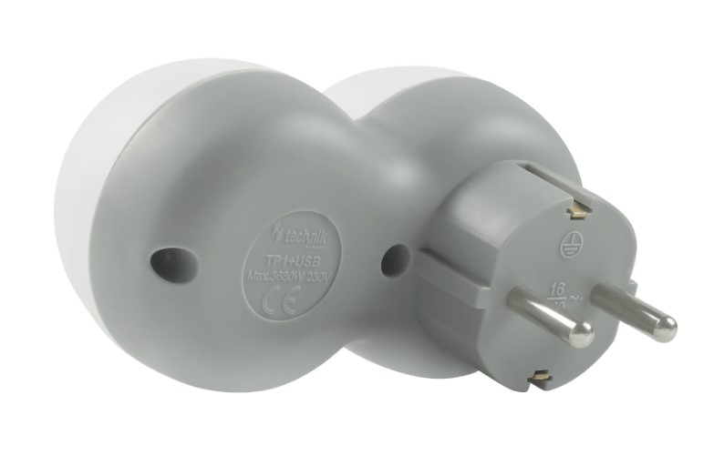 Technik Professional Πρίζα 1 Θέση + 2 USB-A 16A 3 Technik Professional Πρίζα 1 Θέση + 2 USB-A 16A - Image 3