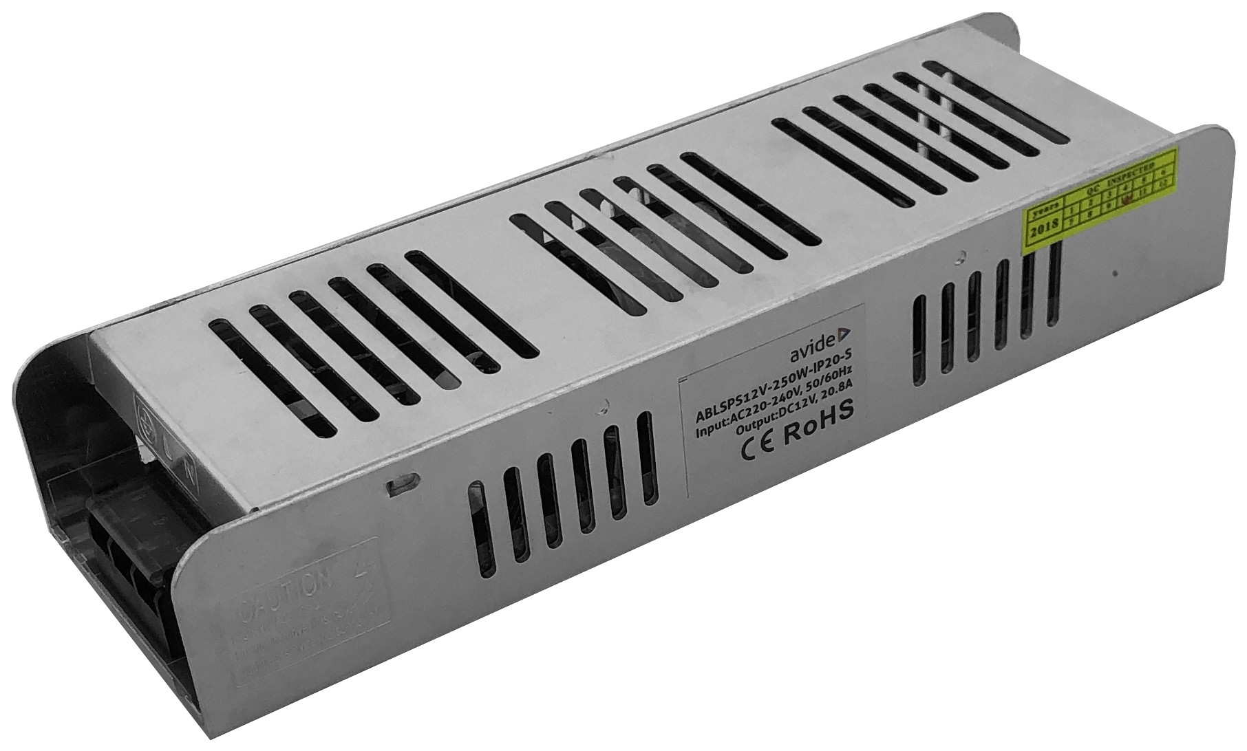 Avide Τροφοδοτικό 24V 250W IP20 Slim 1 Avide Τροφοδοτικό 24V 250W IP20 Slim