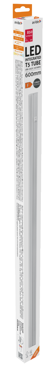 Avide LED Πάγκου Κουζίνας 9W 600mm Λευκό 4000K με Πρίζα 1 Avide LED Πάγκου Κουζίνας 9W 600mm Λευκό 4000K με Πρίζα