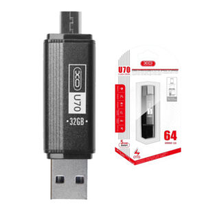 XO Στικάκι 64GB U70 OTG Micro USB 2.0