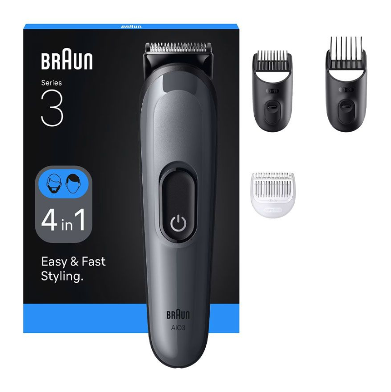 Braun AIO3500 4-σε-1 Σετ Περιποίησης All-in-One Series 3 1 Braun AIO3500 4-σε-1 Σετ Περιποίησης All-in-One Series 3