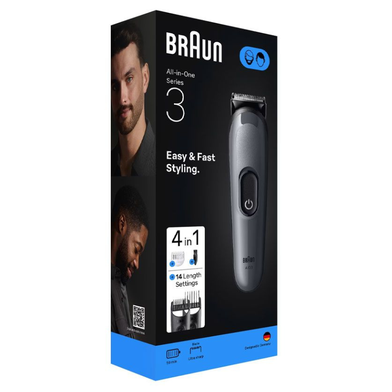 Braun AIO3500 4-σε-1 Σετ Περιποίησης All-in-One Series 3 2 Braun AIO3500 4-σε-1 Σετ Περιποίησης All-in-One Series 3 - Image 2