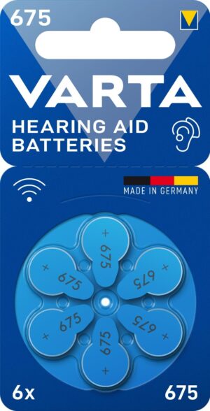 VARTA Hearing Aid 675 (6 τμχ)