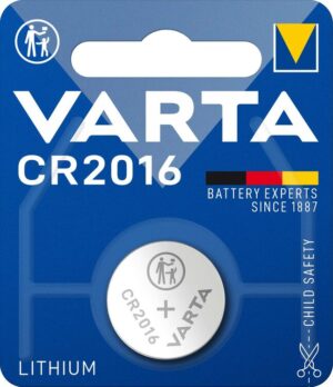 Varta Κουμπί Λιθίου CR2016 (1τμχ)