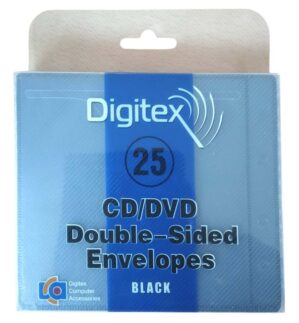 Digitex Φάκελοι Διπλής Όψης CD/DVD