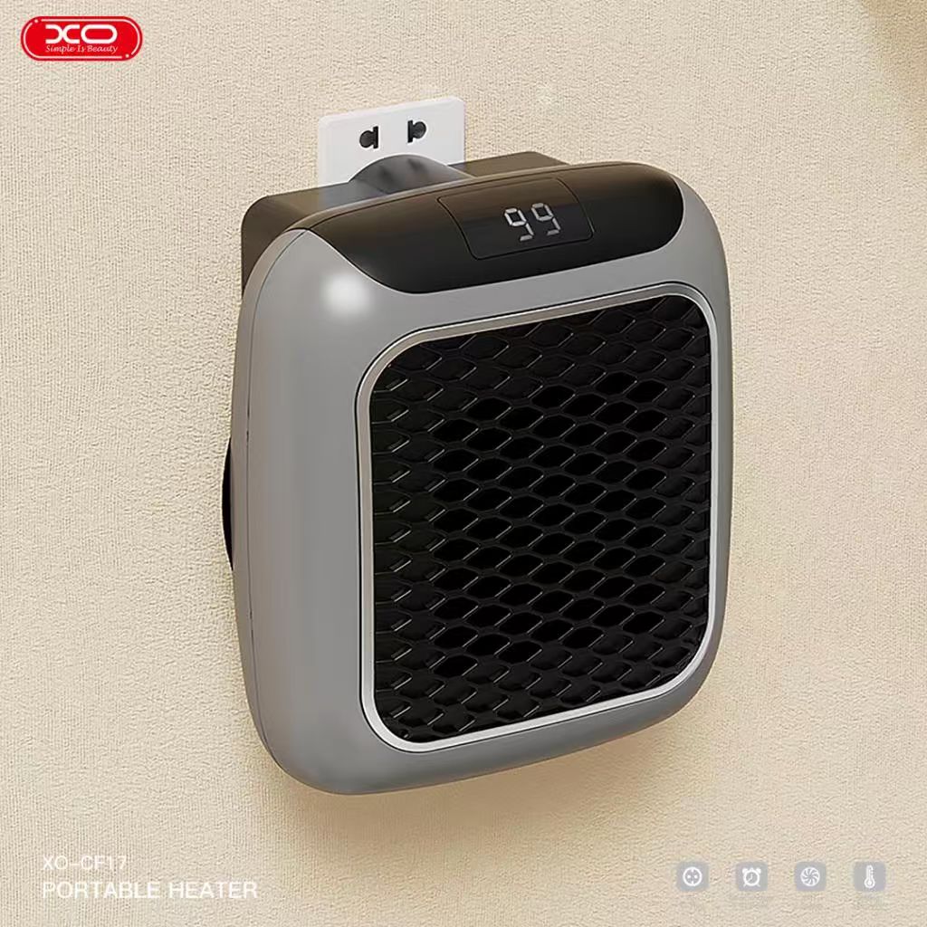 XO CF17 Mini Φορητή Μονάδα Θέρμανσης Τετράγωνη 400W 4 XO CF17 Mini Φορητή Μονάδα Θέρμανσης Τετράγωνη 400W - Image 4