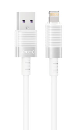 XO NB282 Καλώδιο Γρήγορης Φόρτισης Σιλικόνης 6A Λευκό