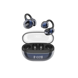 XO G43 Ακουστικά Bluetooth με Διαφανή Eπιμεταλλωμένο Σχεδιασμό OWS Μπλε