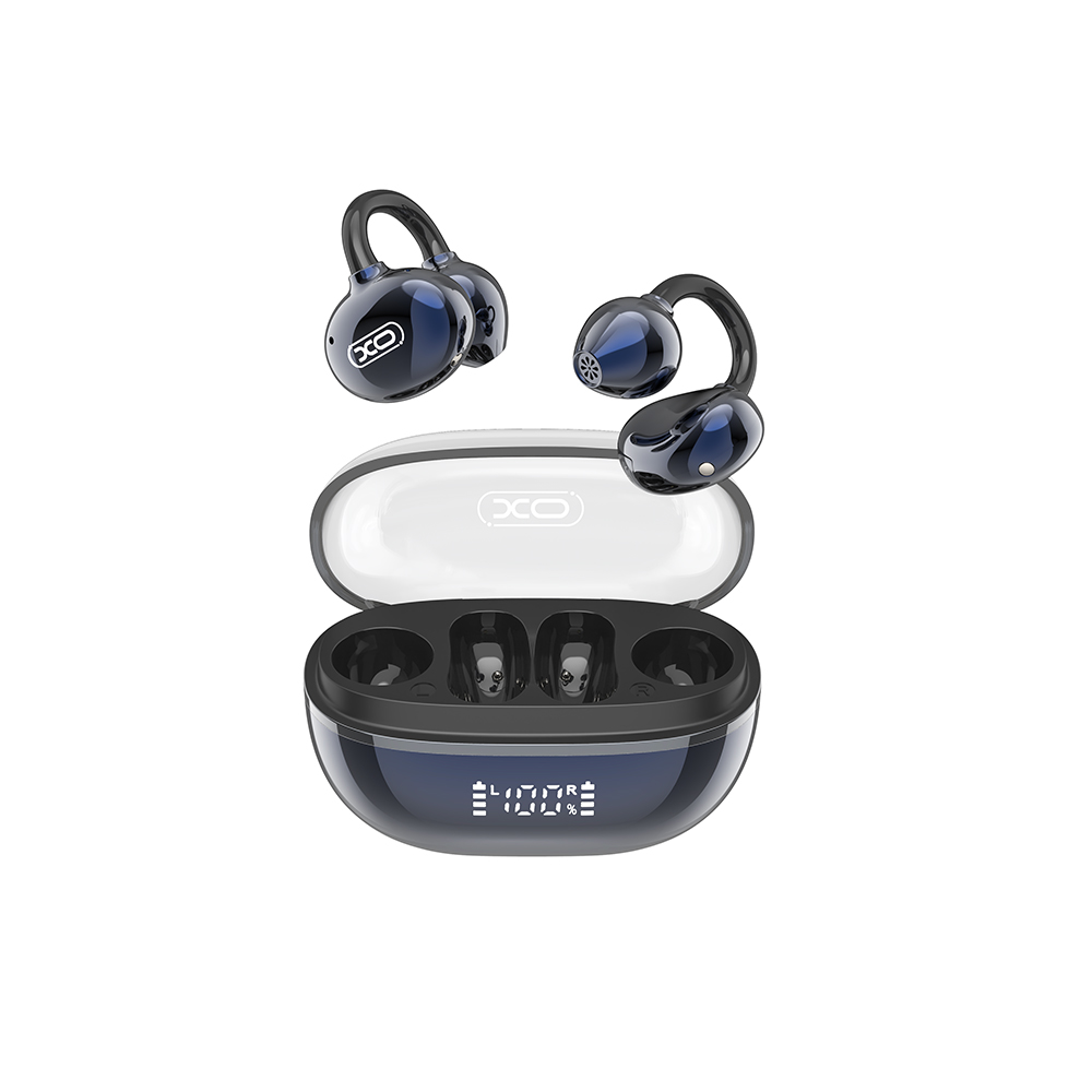 XO G43 Ακουστικά Bluetooth με Διαφανή Eπιμεταλλωμένο Σχεδιασμό OWS Μπλε 1 XO G43 Ακουστικά Bluetooth με Διαφανή Eπιμεταλλωμένο Σχεδιασμό OWS Μπλε