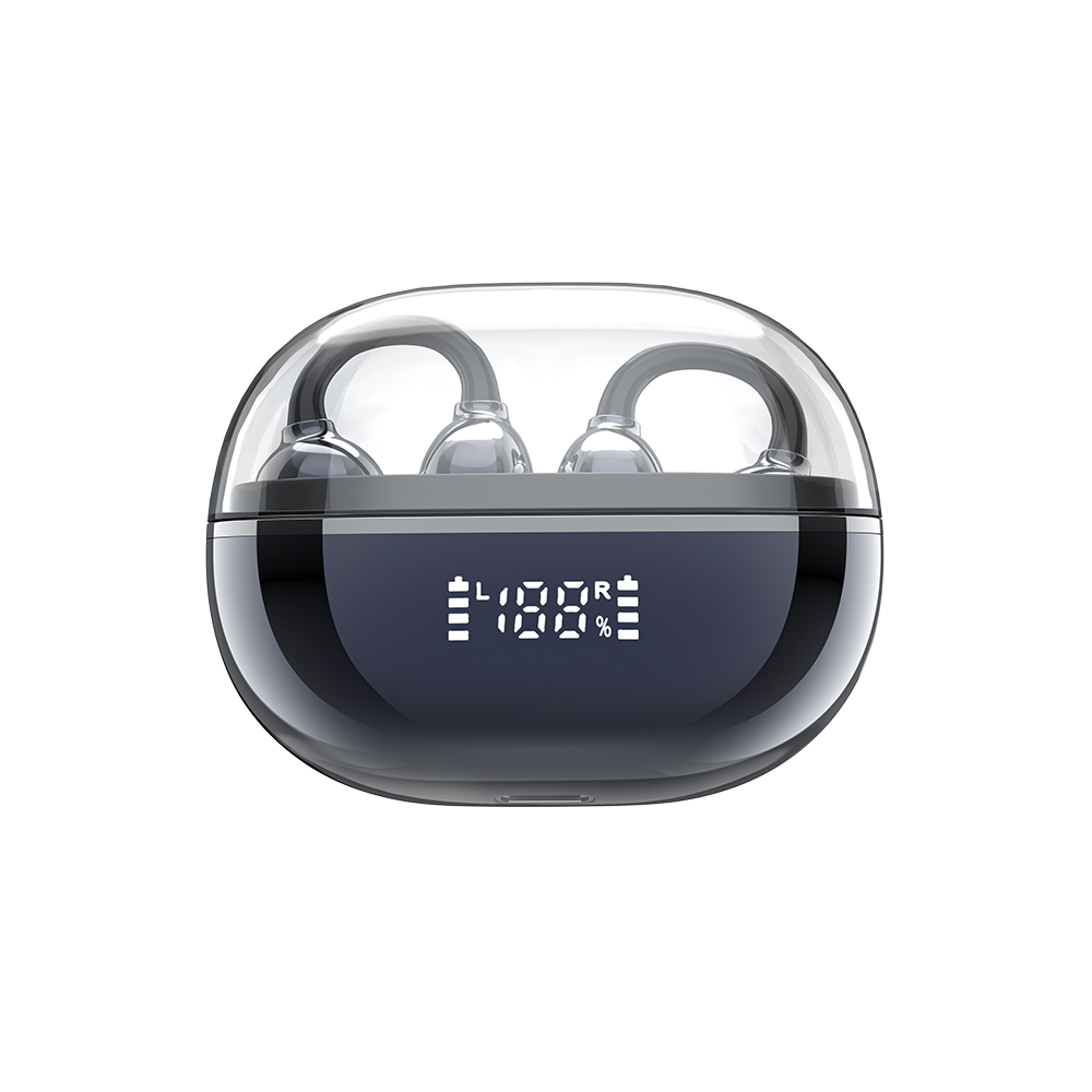 XO G43 Ακουστικά Bluetooth με Διαφανή Eπιμεταλλωμένο Σχεδιασμό OWS Μπλε 3 XO G43 Ακουστικά Bluetooth με Διαφανή Eπιμεταλλωμένο Σχεδιασμό OWS Μπλε - Image 3
