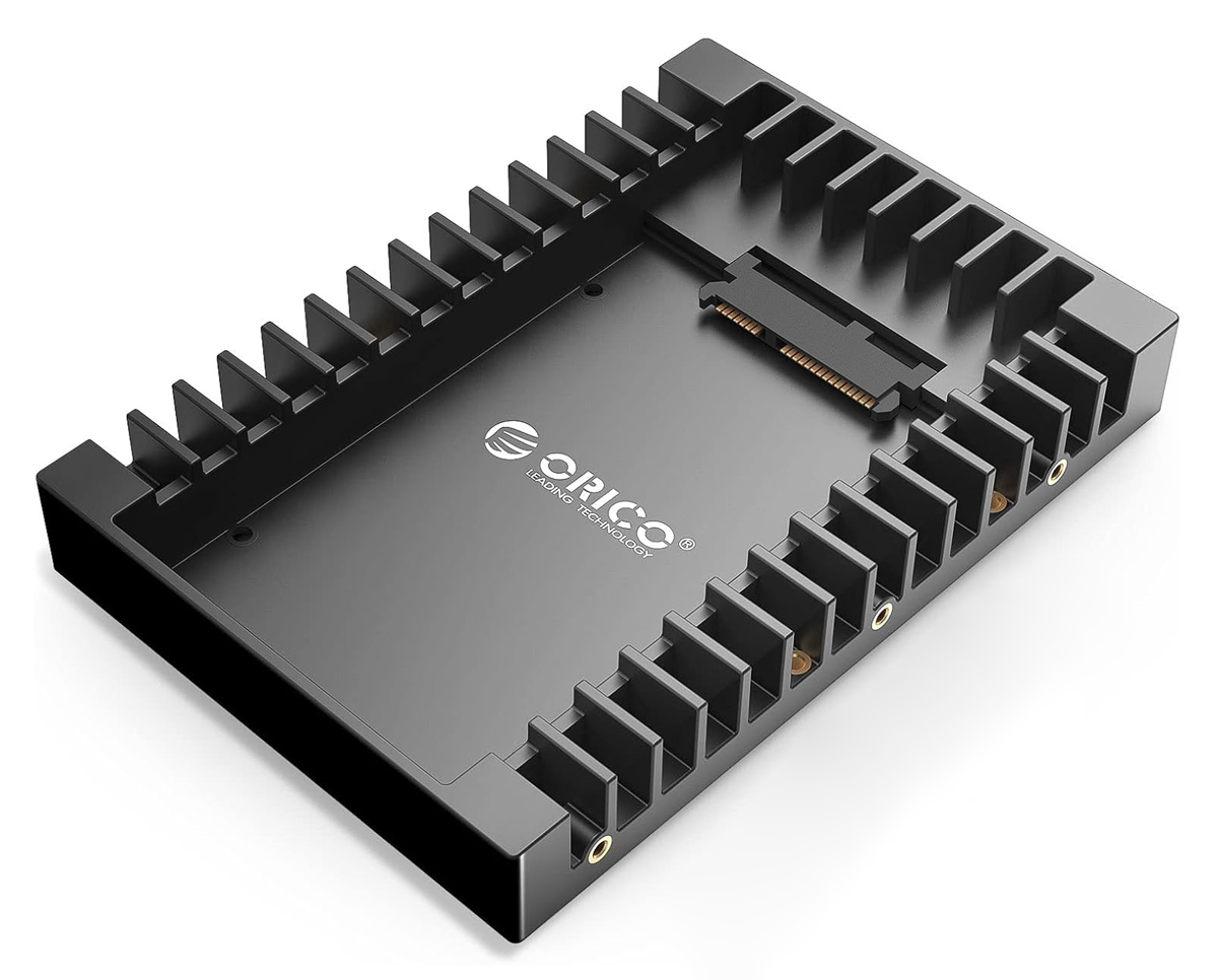 ORICO tray 3.5" για 2.5" HDD/SSD 1125SS-V1, 6Gbps, μαύρο 1 ORICO tray 3.5" για 2.5" HDD/SSD 1125SS-V1