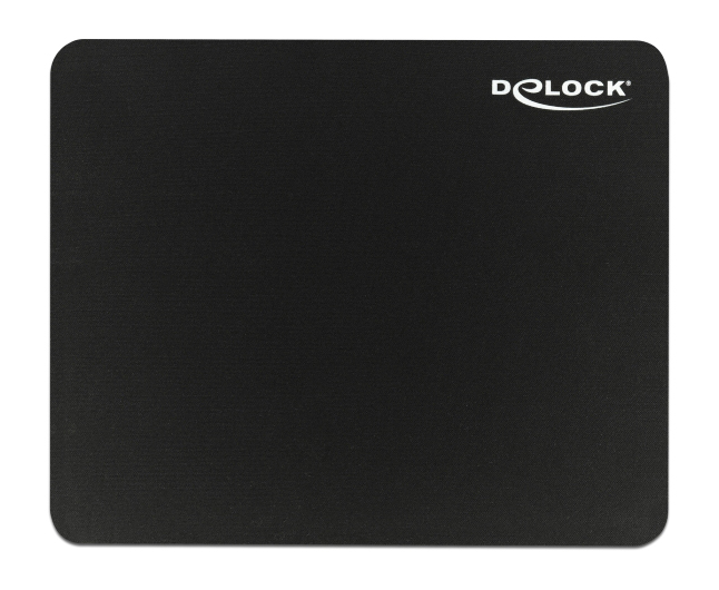 DELOCK mouse pad 12005, 22x18x0.2cm, μαύρο 1 DELOCK mouse pad 12005