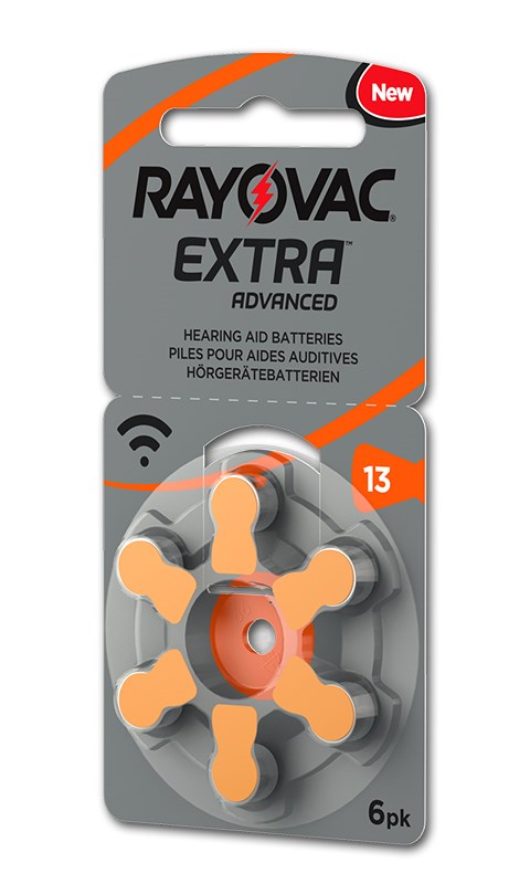 RAYOVAC μπαταρίες ακουστικών βαρηκοΐας 13MF, mercury free, 1.4V, 6τμχ 1 RAYOVAC μπαταρίες ακουστικών βαρηκοΐας 13MF