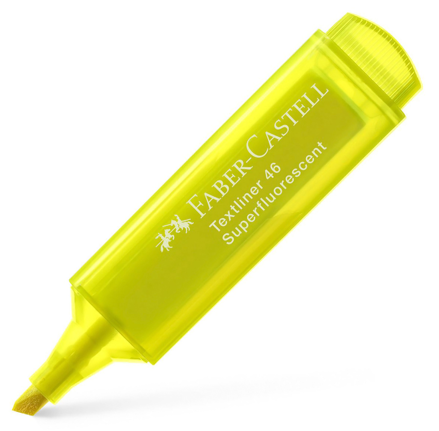 FABER-CASTELL μαρκαδόρος υπογράμμισης Textliner 1546, κίτρινος, 1τμχ 1 FABER-CASTELL μαρκαδόρος υπογράμμισης Textliner 1546