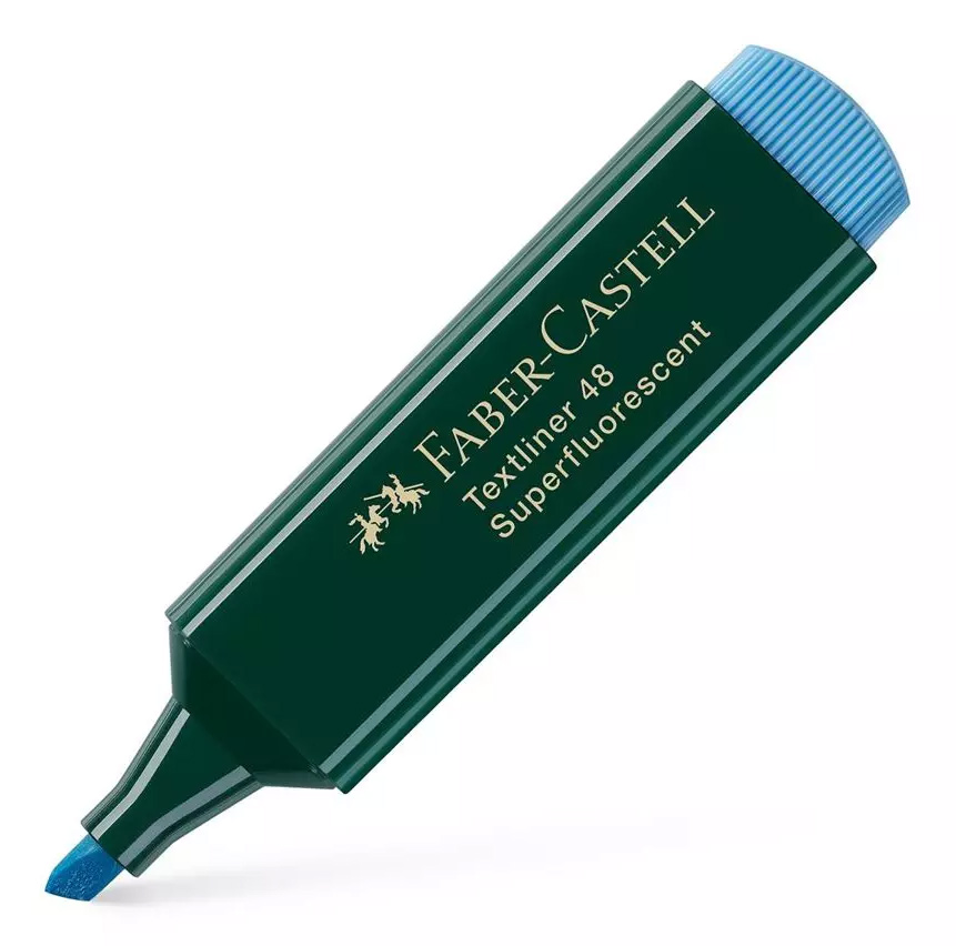 FABER-CASTELL μαρκαδόρος υπογράμμισης Textliner 48, μπλε, 1τμχ 1 FABER-CASTELL μαρκαδόρος υπογράμμισης Textliner 48