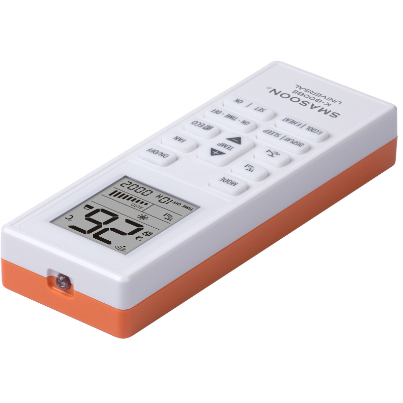 SMASOON K-8008E Universal Τηλεχειριστήριο Κλιματισμού Πορτοκαλί 6 SMASOON K-8008E Universal Τηλεχειριστήριο Κλιματισμού Πορτοκαλί - Image 6