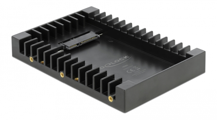 DELOCK tray 3.5" για 2.5" HDD/SSD 18364, 6Gbps, μαύρο 1 DELOCK tray 3.5" για 2.5" HDD/SSD 18364