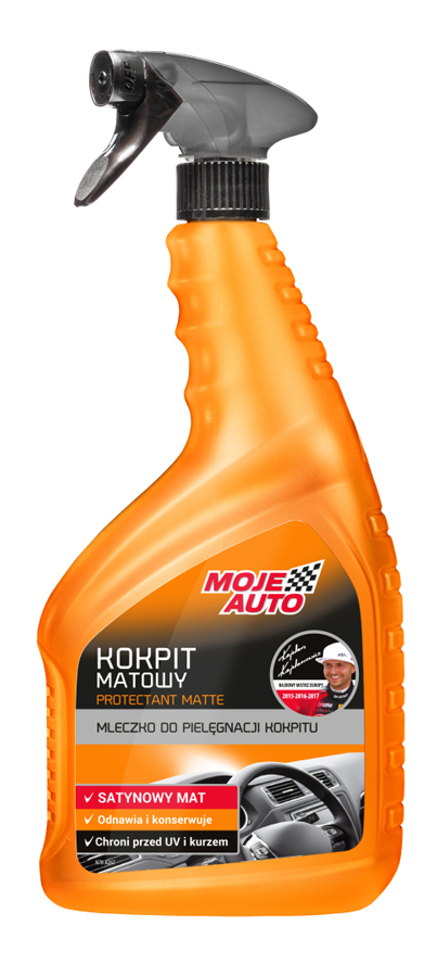 MOJE AUTO σπρέι καθαρισμού/προστασίας πλαστικών 19-002, matte, 750ml 1 MOJE AUTO σπρέι καθαρισμού/προστασίας πλαστικών 19-002