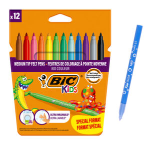 BIC σετ χρωματιστών μαρκαδόρων ζωγραφικής 216010322 KID Couleur
