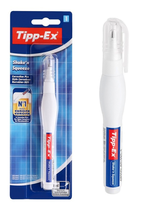 TIPP-EX διορθωτικό υγρό σε στυλό ακριβείας 2168022961, 8ml 1 TIPP-EX διορθωτικό υγρό σε στυλό ακριβείας 2168022961