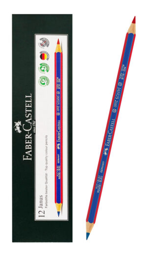 FABER CASTELL ξυλομπογιά με διπλή μύτη 224116000