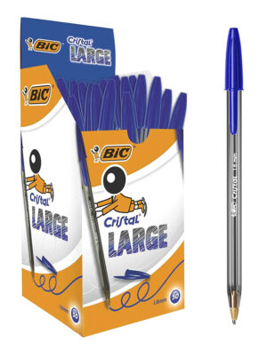 BIC στυλό διαρκείας Cristal Lagre με μύτη 1.6mm