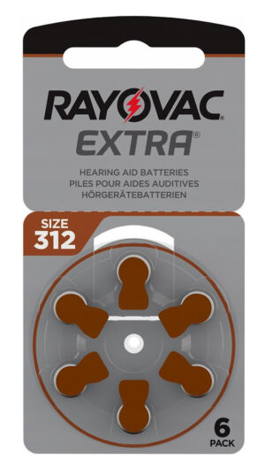 RAYOVAC μπαταρίες ακουστικών βαρηκοΐας 312MF
