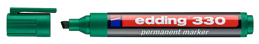 EDDING ανεξίτηλος μαρκαδόρος 330, 1-5mm, επαναγεμιζόμενος, πράσινος 1 EDDING ανεξίτηλος μαρκαδόρος 330