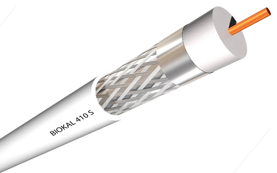 ACCORDIA ομοαξονικό καλώδιο τηλεόρασης 75OHM, 1mm, 100m, λευκό 1 ACCORDIA ομοαξονικό καλώδιο τηλεόρασης 75OHM
