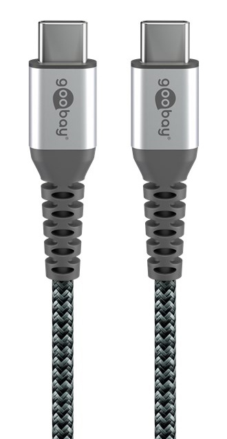 GOOBAY καλώδιο USB-C 49301, 60W, 480Mbps, 0.50m, μαύρο 1 GOOBAY καλώδιο USB-C 49301
