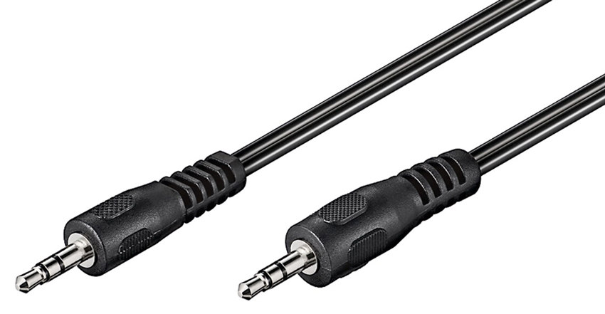 GOOBAY καλώδιο ήχου 3.5mm 50019, 3 pin stereo, 1.5m, μαύρο 1 GOOBAY καλώδιο ήχου 3.5mm 50019