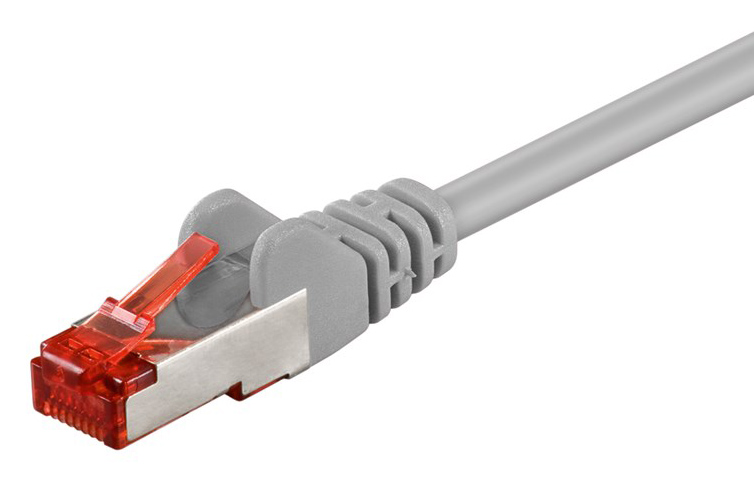 GOOBAY καλώδιο δικτύου 50888, CAT 6 S/FTP, copper, 250MHz, 3m, γκρι 1 GOOBAY καλώδιο δικτύου 50888